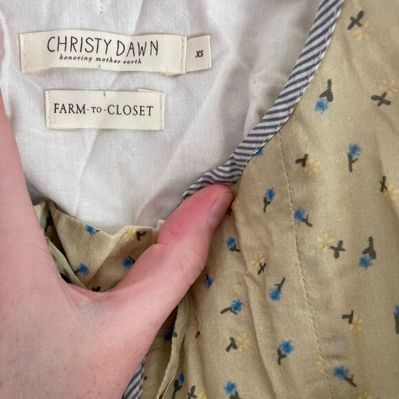 SOLD Christy Dawn Adele Dress - Daffodil Fields - Picture 5 of 10